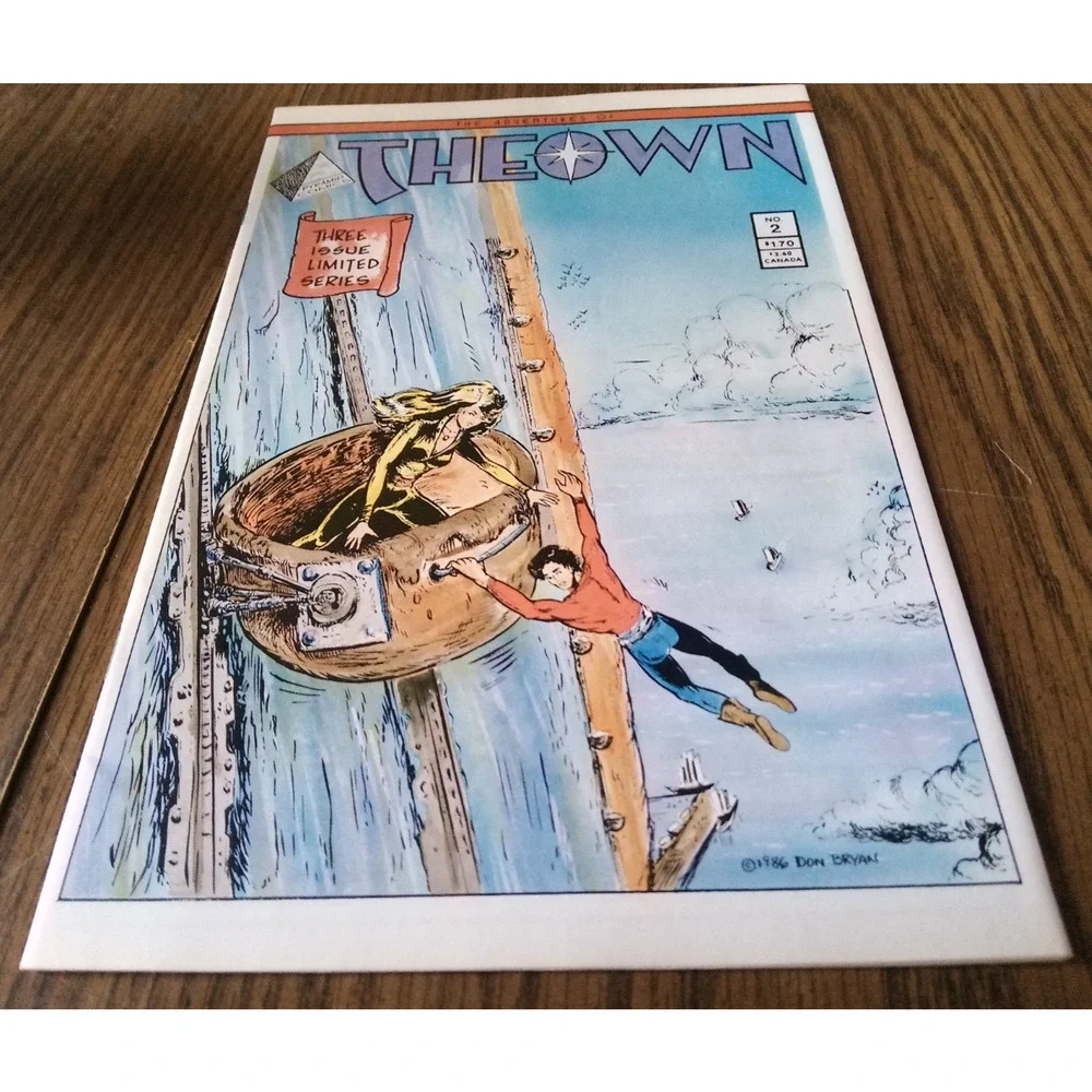 The Adventures Of Theown #1-3 October-December 1986 Pyramid Comics